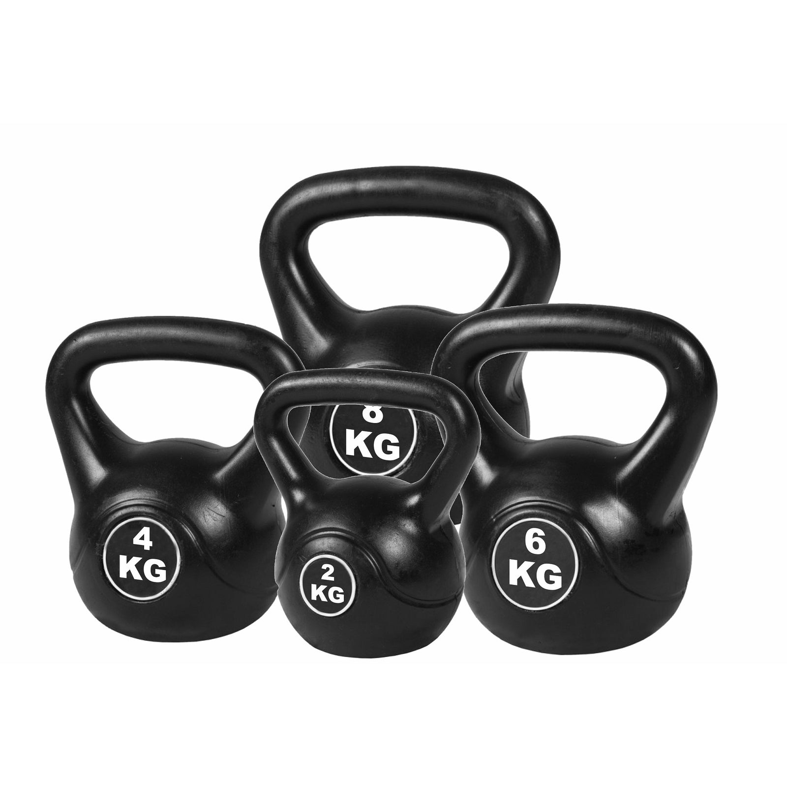 4pcs Exercise Kettle Bell Weight Set 20KG