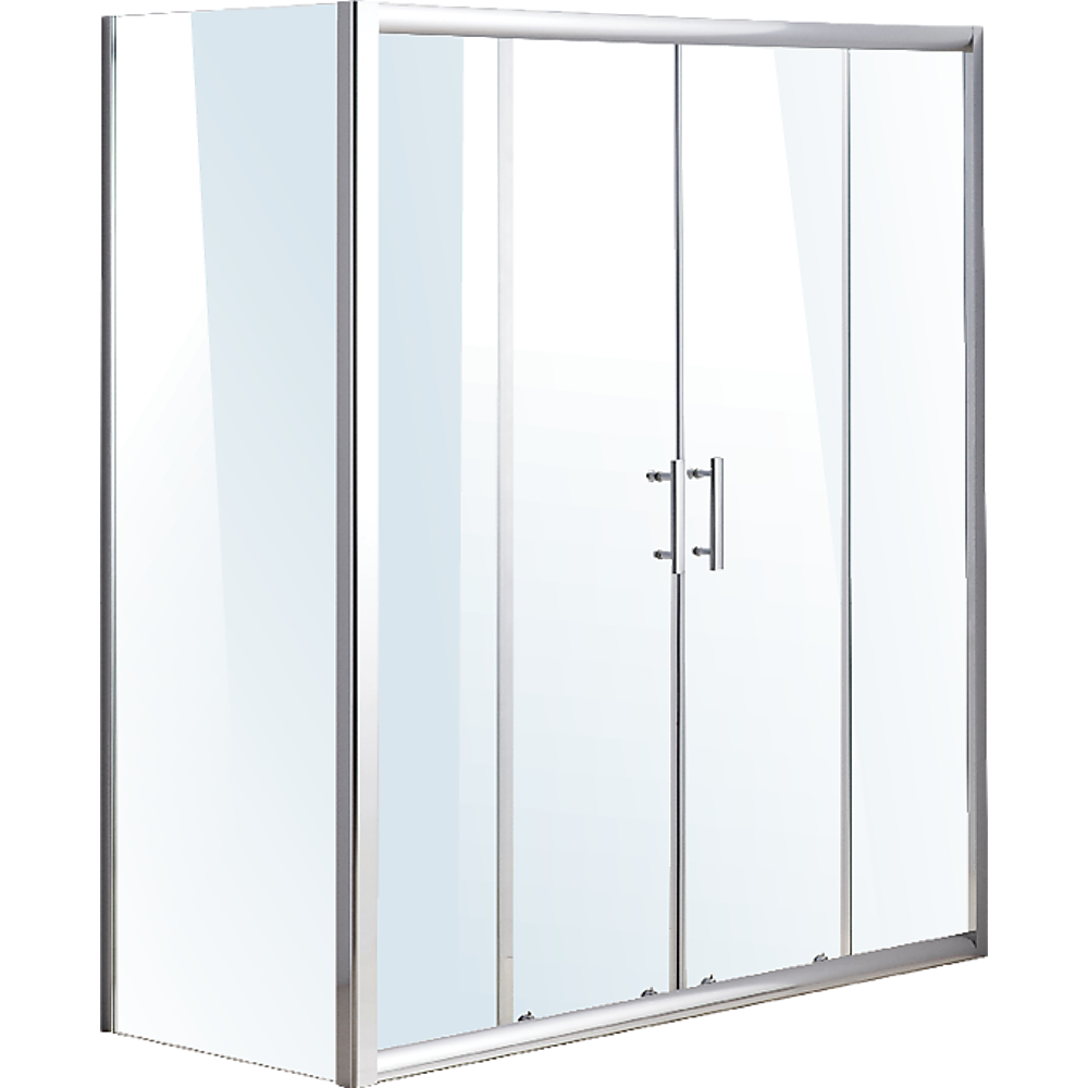 1700 X 700 Sliding Door Safety Glass Shower Screen By Della Francesca