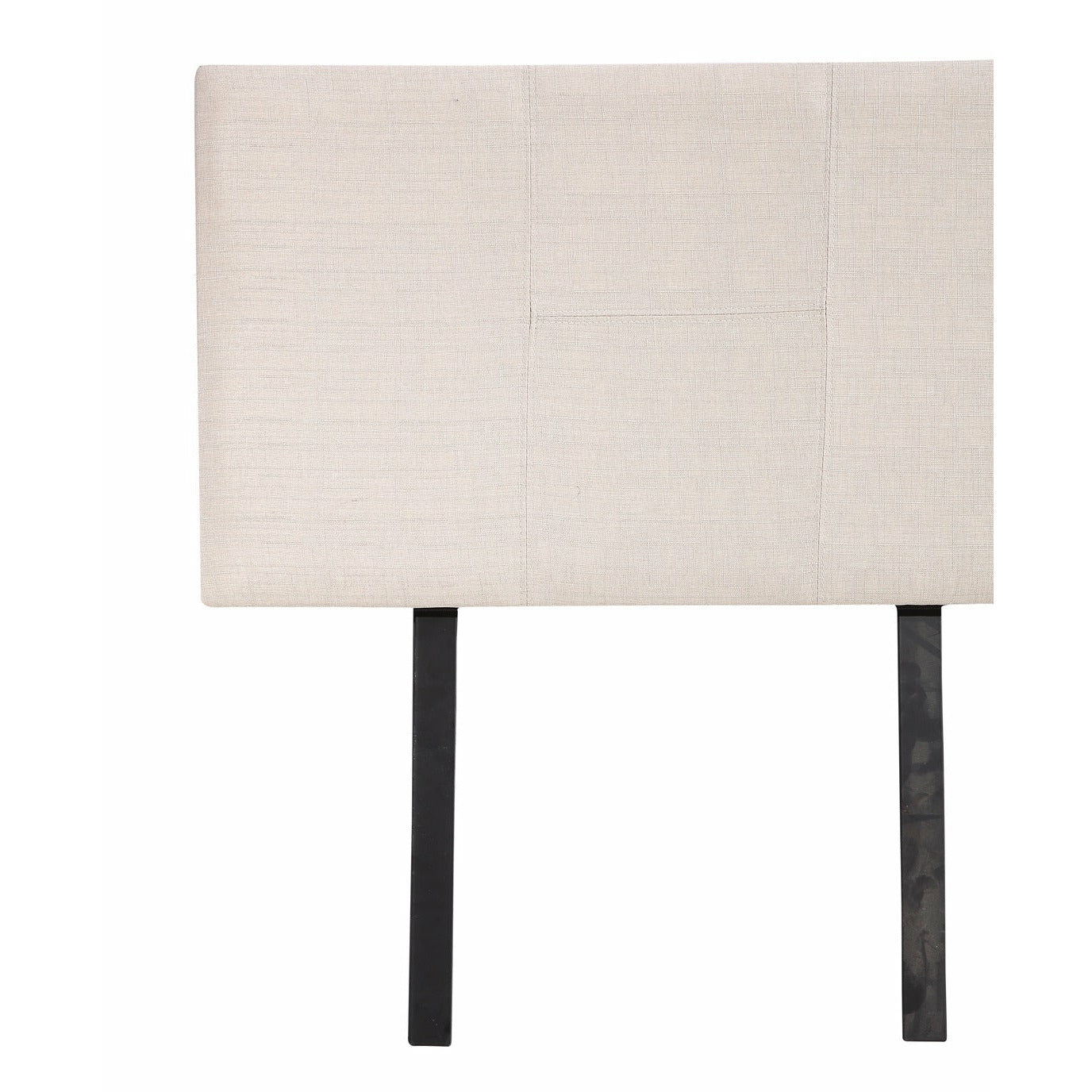 Linen Fabric Single Bed Headboard Bedhead - Beige