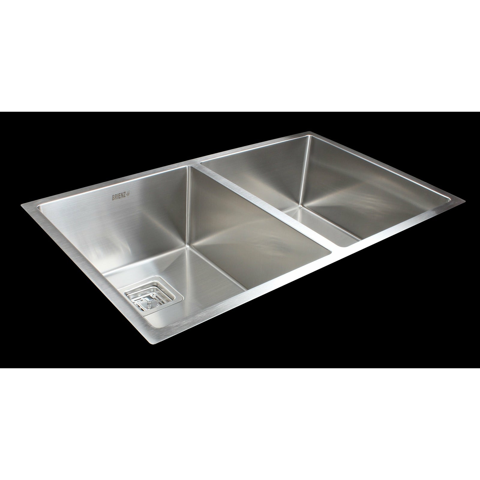 835x505mm Handmade 1.5mm Stainless Steel Undermount / Topmount Kitchen Sink with Square Waste