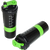 2x Protein Gym Shaker Premium 3 in 1 Smart Style Blender Mixer Cup Bottle Spider