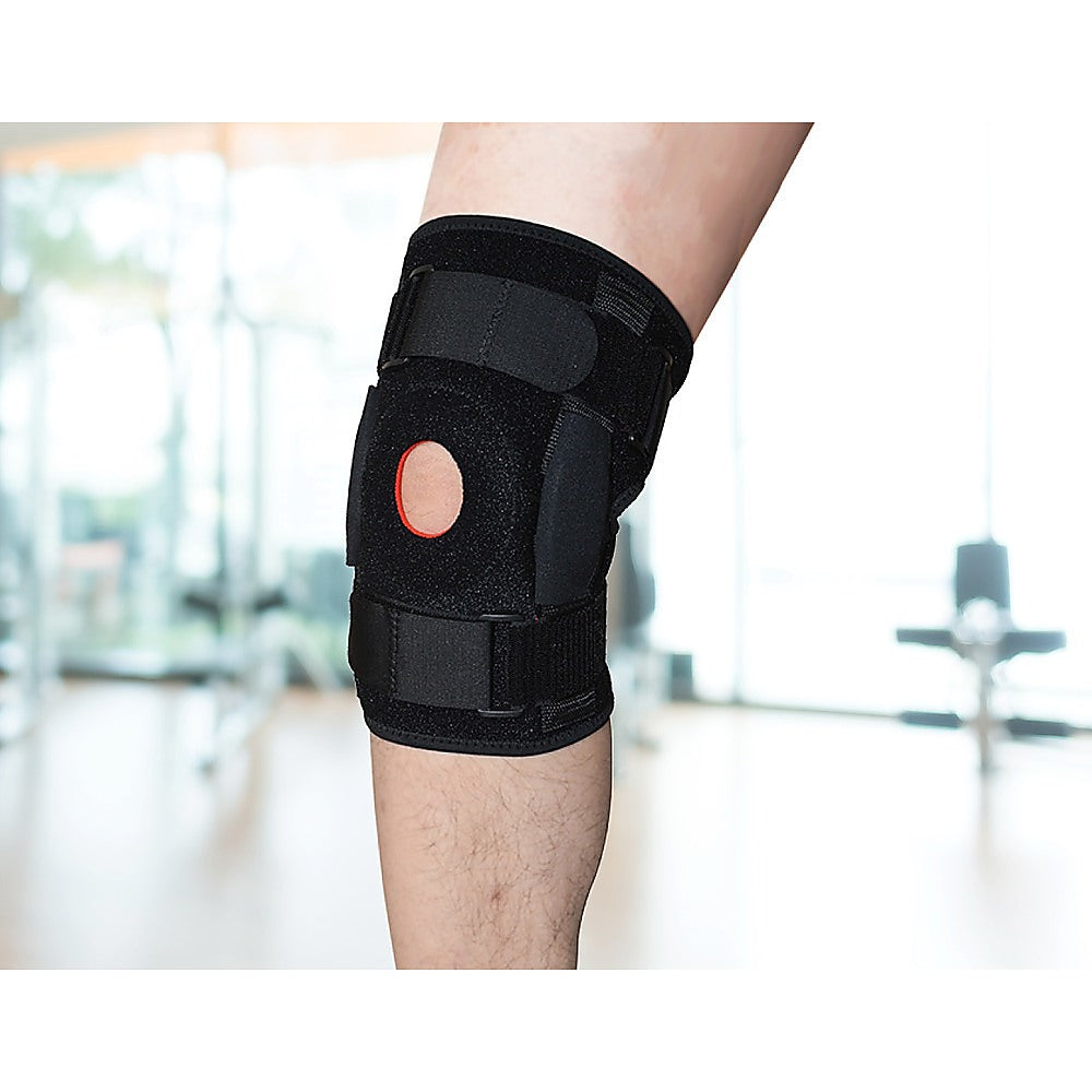 Hinged Knee Brace Support ~ ACL MCL ligament Runner's Knee