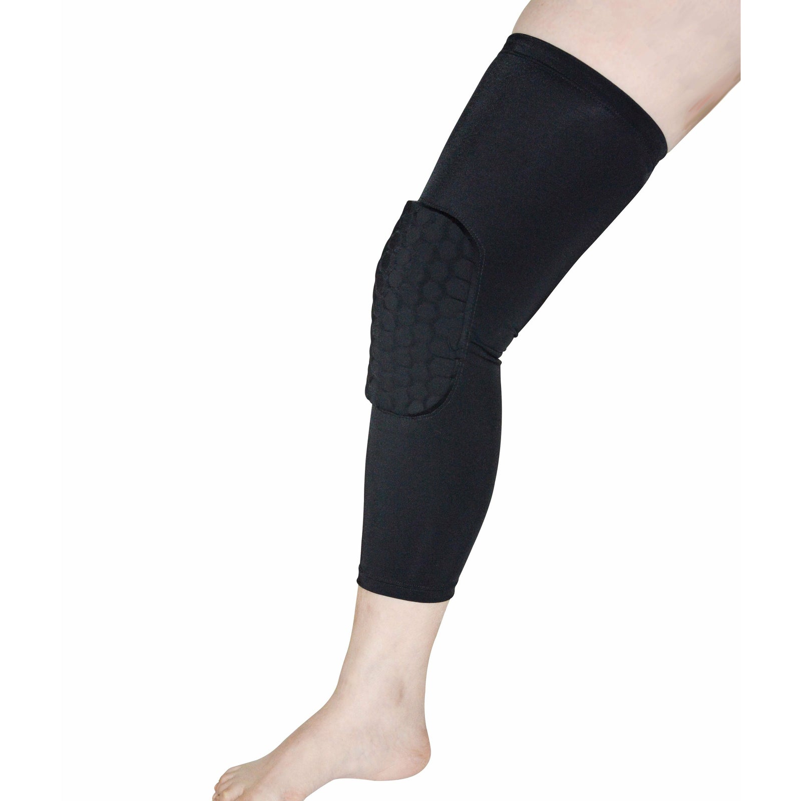 Knee Sleeve Guard Support Brace Sport Compression Calf Running
