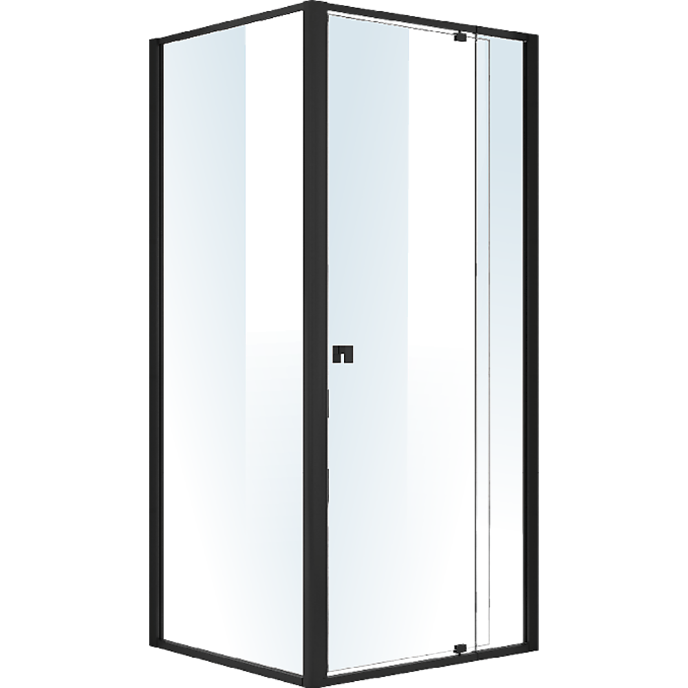 Semi Frameless Shower Screen (82~90)x 195cm & (77~80)x 195cm Side AS/NZS Glass