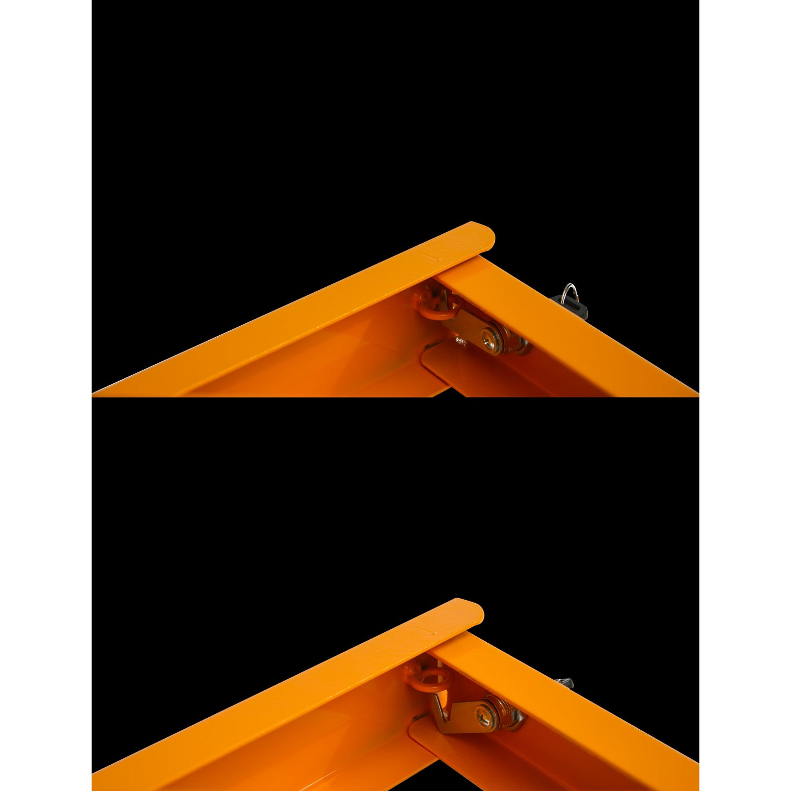 Fold Down Vehicle Security Car Parking Spot Lock Safety Bollard Barrier