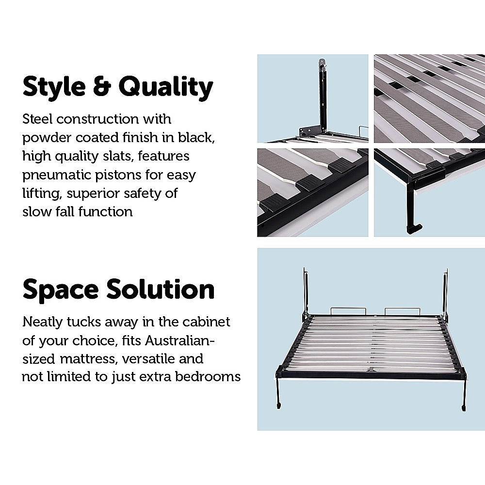 Palermo Double Size Wall Bed Mechanism Hardware Kit Diamond Edition