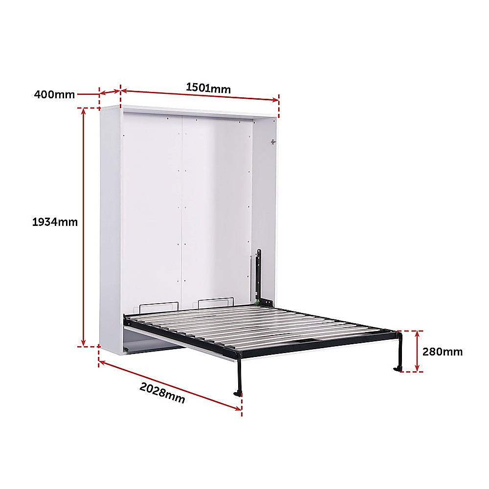 Palermo Double Size Wall Bed Diamond Edition