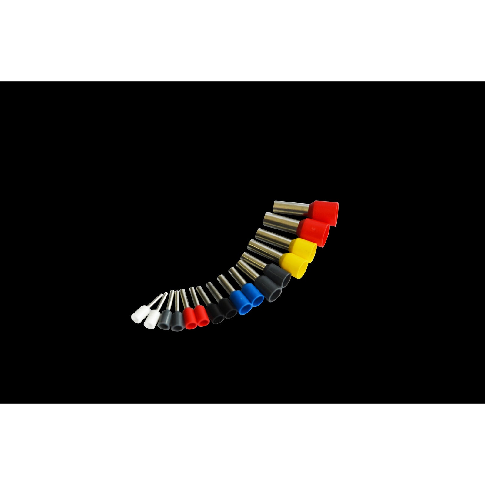 1200Pcs Bootlace Ferrule Crimper kit 0.25-10mm2 Cord End Ratchet Crimping Tool