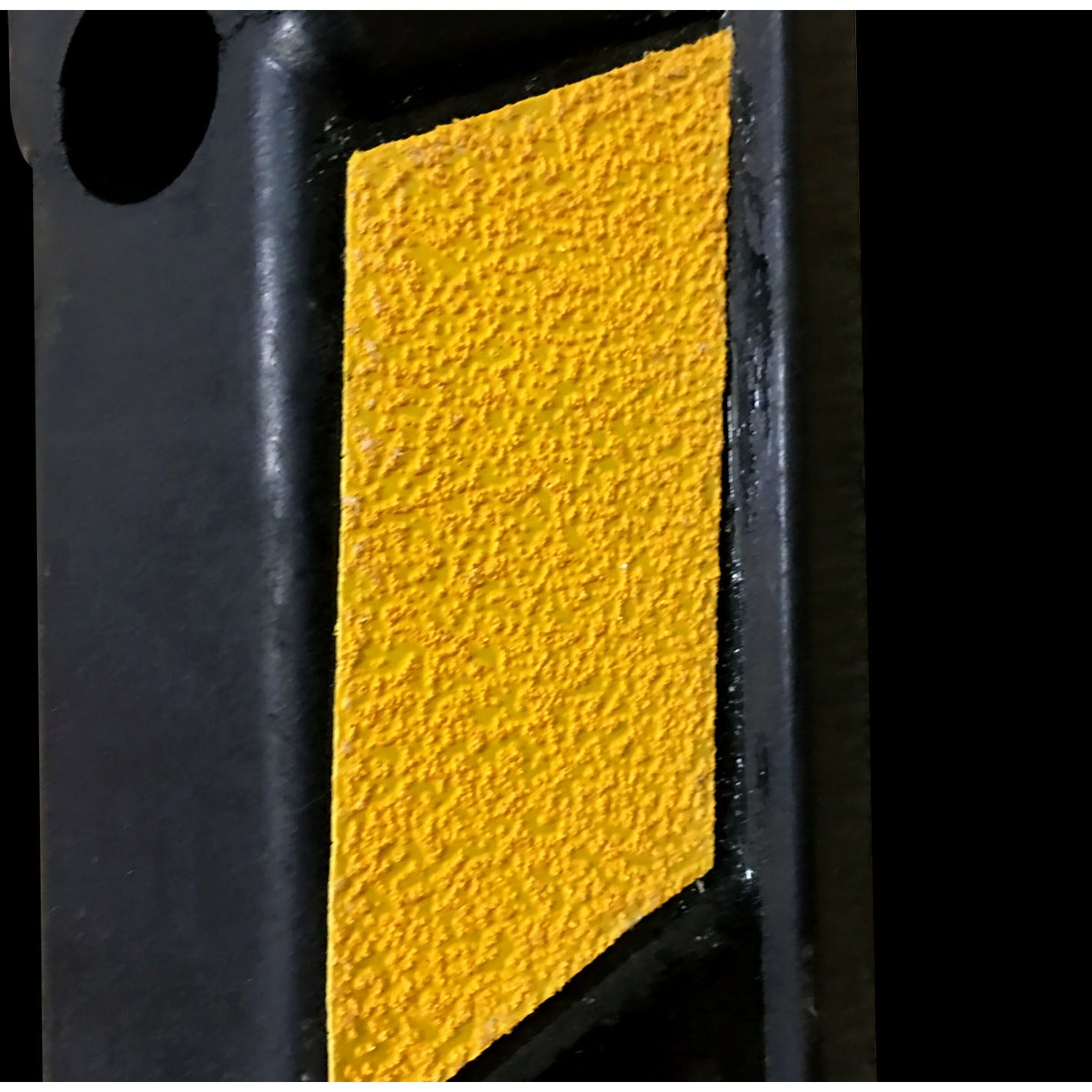 180cm Heavy Duty Rubber Curb Parking Guide Wheel Driveway Stopper Reflective Yellow