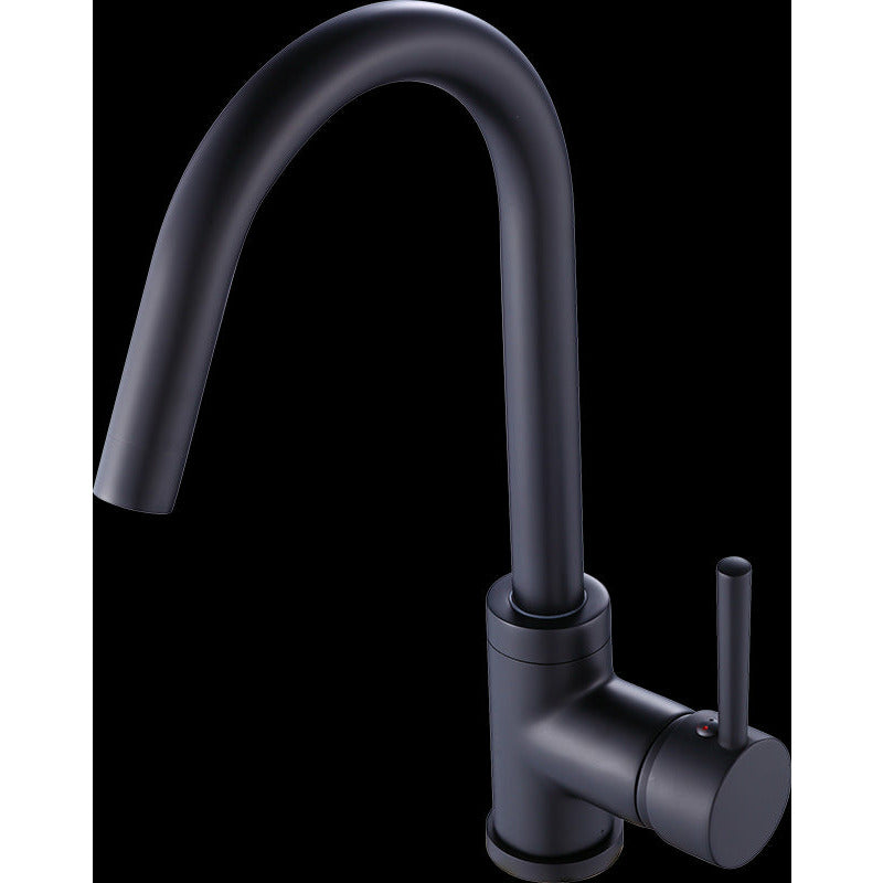 Kitchen Mixer Tap Faucet Basin Laundry Sink - BLACK
