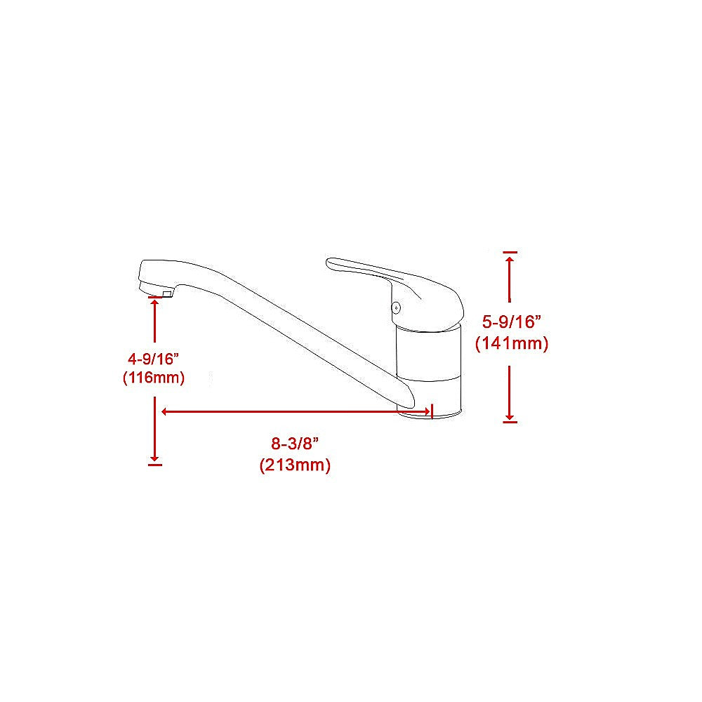 Basin Mixer Tap Faucet -Kitchen Laundry Bathroom Sink