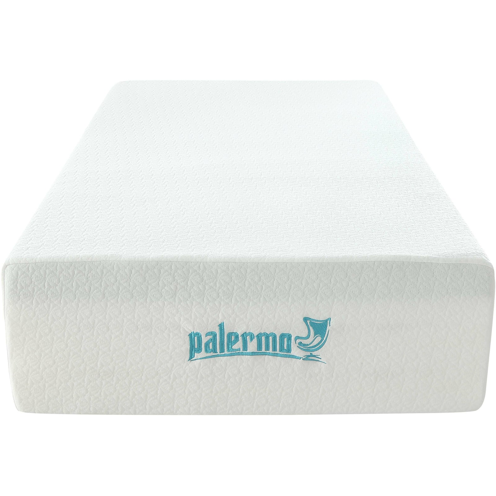 Palermo Single Mattress 30cm Memory Foam Green Tea Infused CertiPUR Approved