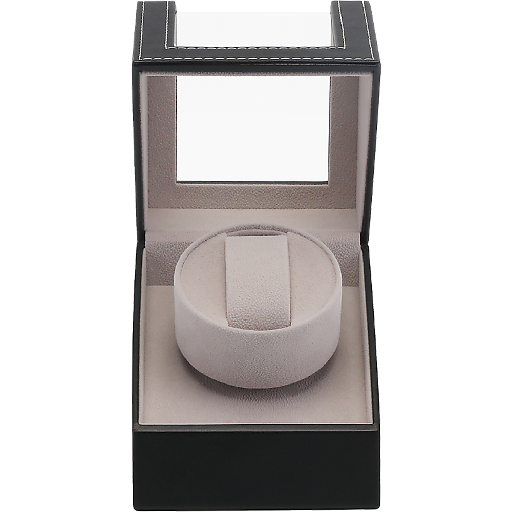 Automatic Watch Winder Display Box Case Motor Rotation Storage PU Leather