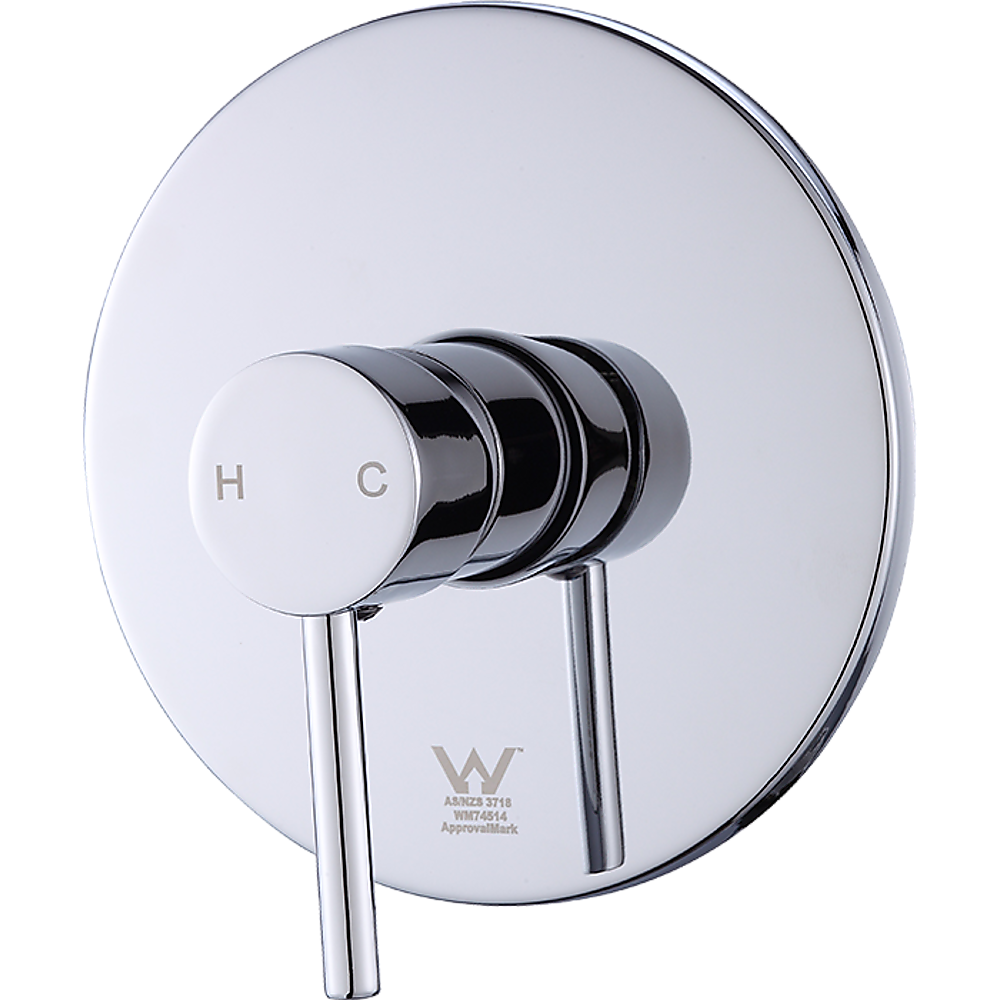 Shower Bath Mixer Tap Bathroom WATERMARK Approved - Chrome