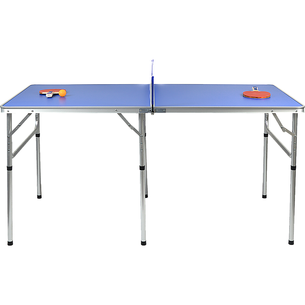152cm Portable Tennis Table, Folding Ping Pong Table Game Set
