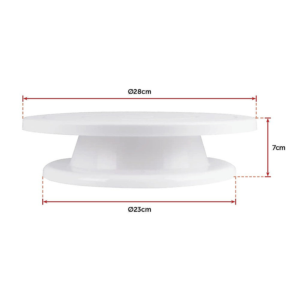 164Pcs Cake Decorating Kit Turntable Rotating Baking Flower Icing Piping Nozzles