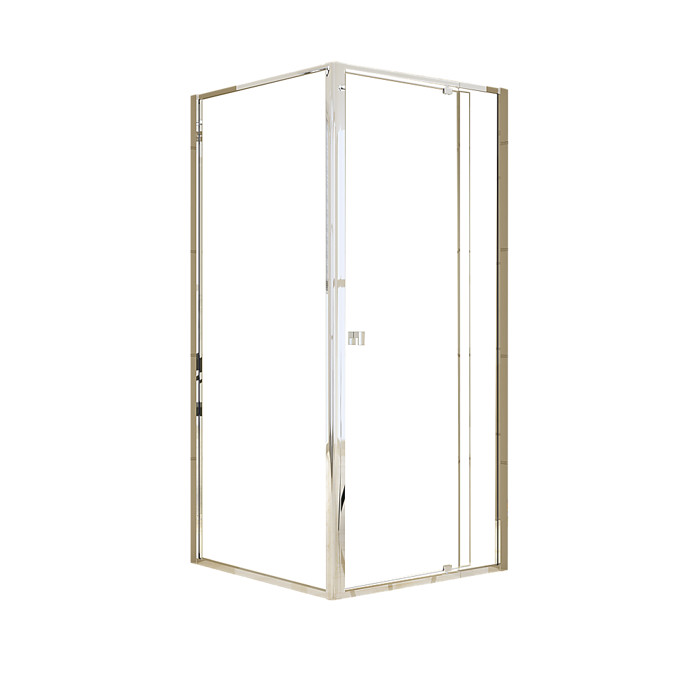 Semi Frameless Shower Screen (82~90)x 195cm & (89~92)x 195cm Side AS/NZS Glass
