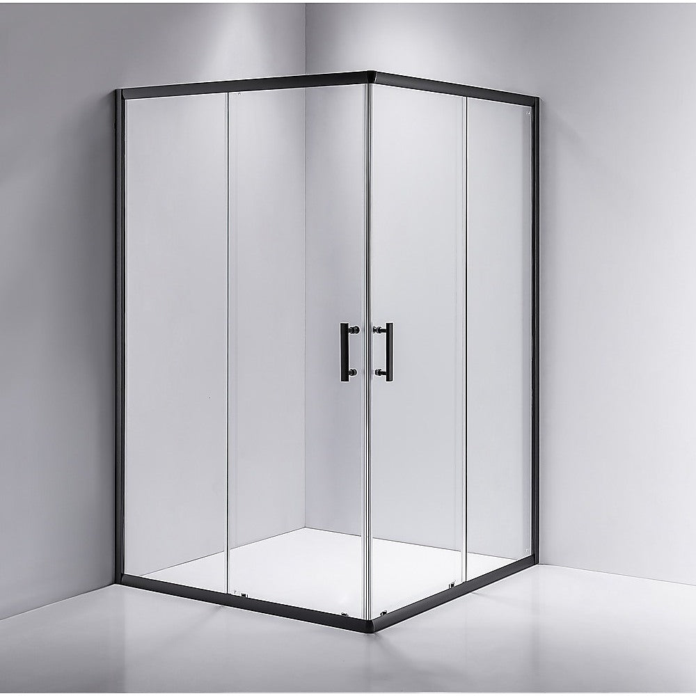 1200 x 800mm Sliding Door Nano Safety Glass Shower Screen By Della Francesca