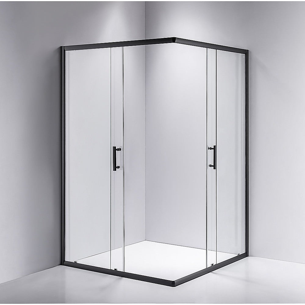 1200 x 1000mm Sliding Door Nano Safety Glass Shower Screen By Della Francesca