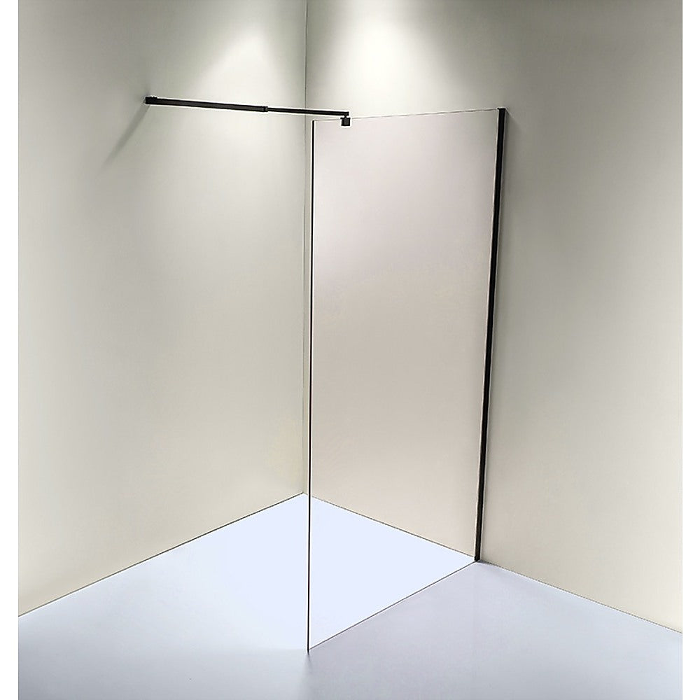 1000 x 2100mm Frameless 10mm Safety Glass Shower Screen