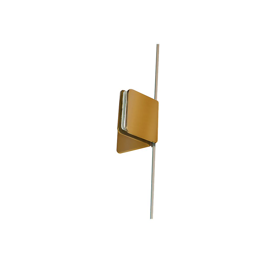 1000 x 900mm Frameless 10mm Glass Shower Screen By Della Francesca