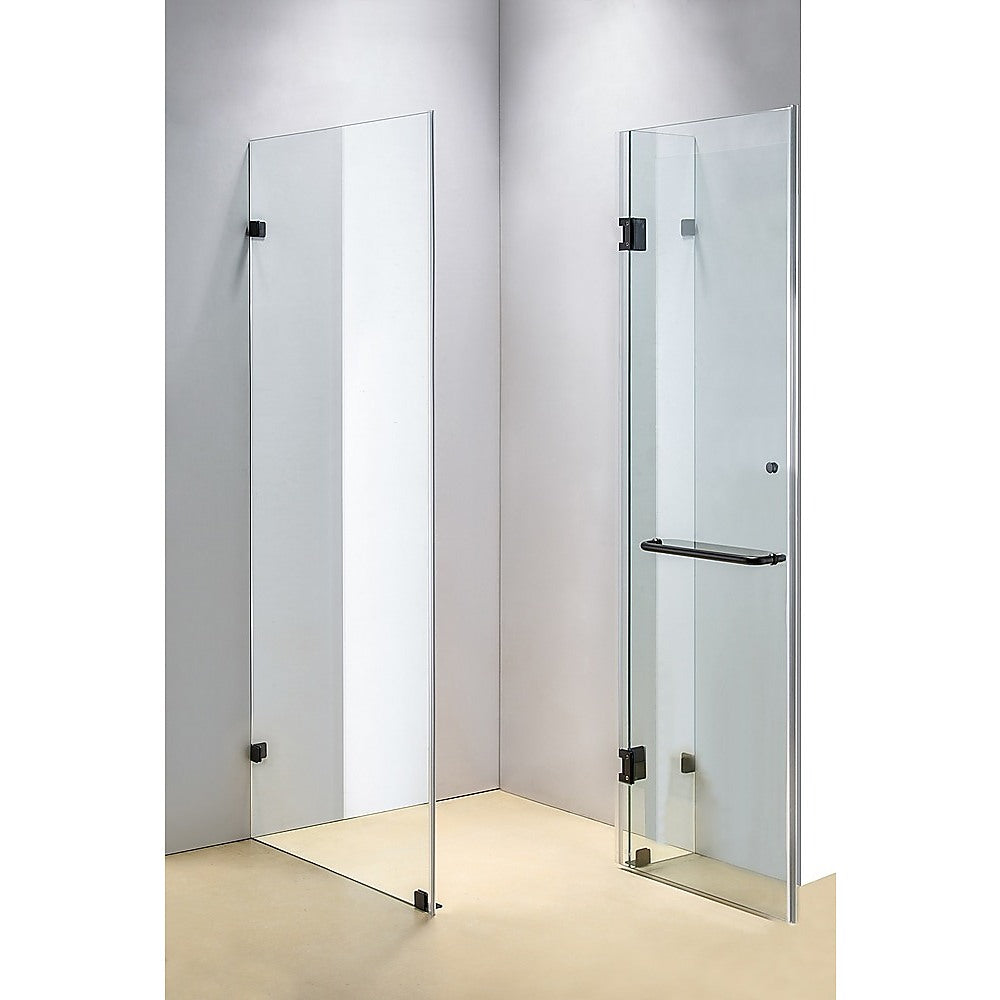 1000 x 900mm Frameless 10mm Glass Shower Screen By Della Francesca