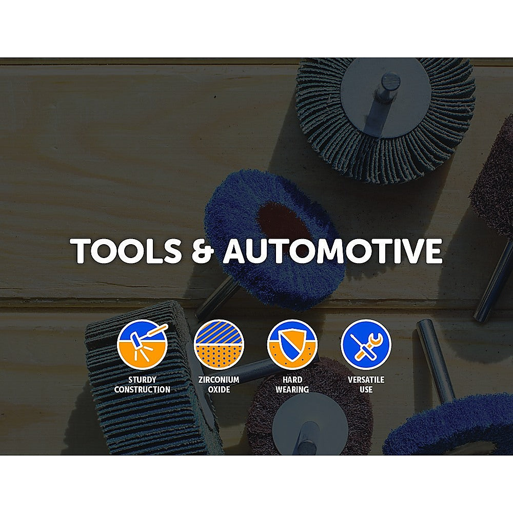 50x Pack Premium Zirconia Flap Disc Sanding Grinding 115mm 4.5" 40 Grit