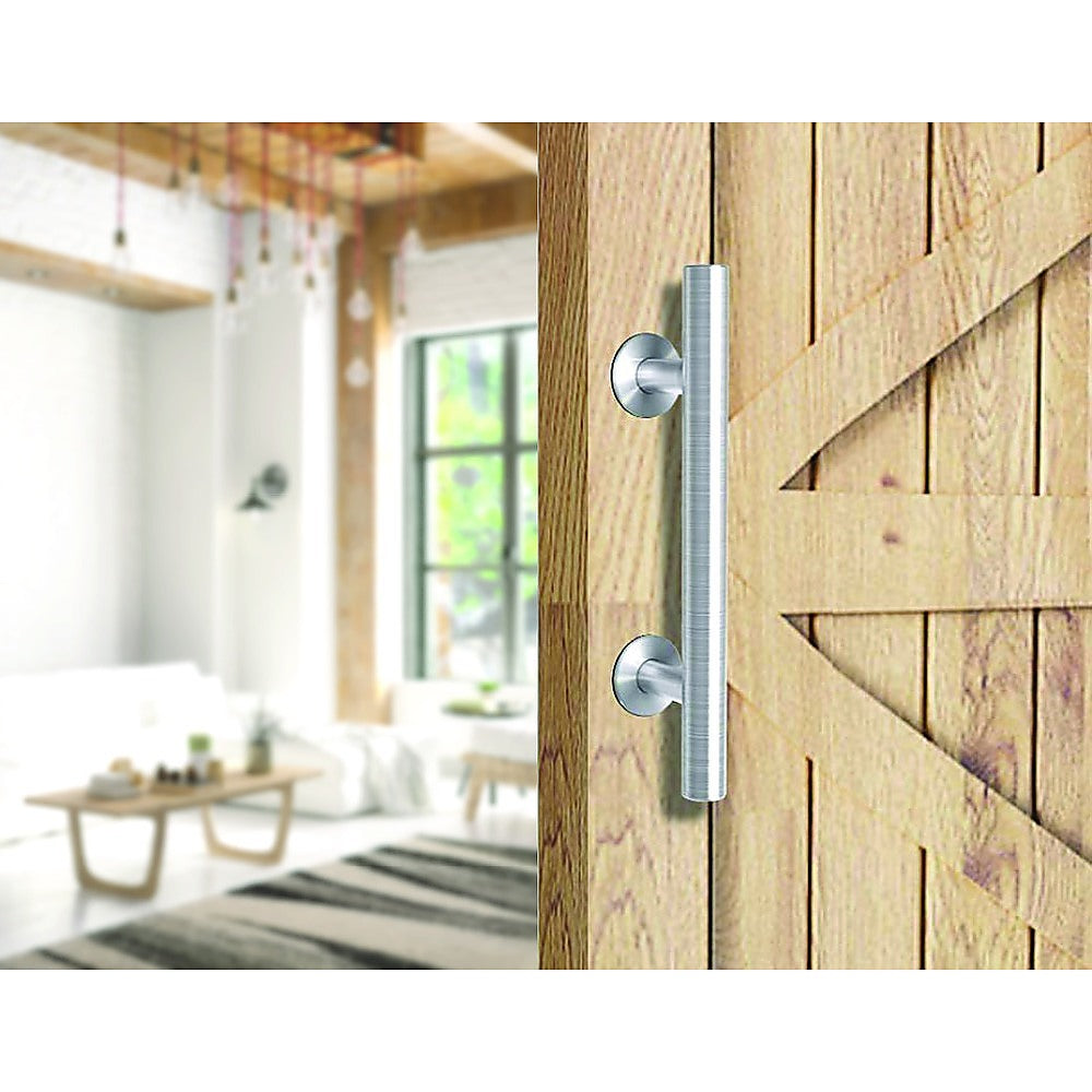 12&quot; Barn Door Handle Sliding Flush Pull Wood Door Gate Hardware Stainless Steel