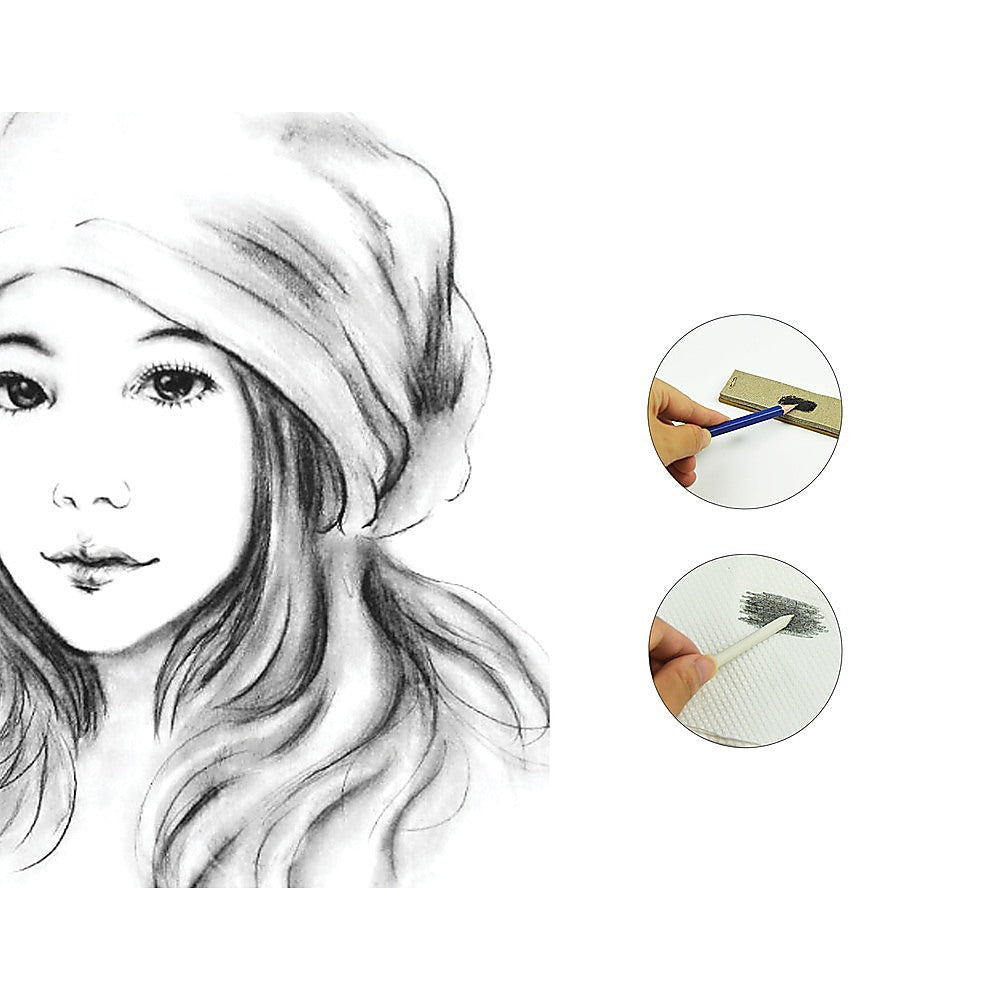 Art Sketch Pencils Oil Drawing Colouring Graphite Charcoal Pencil Set 72pcs/set