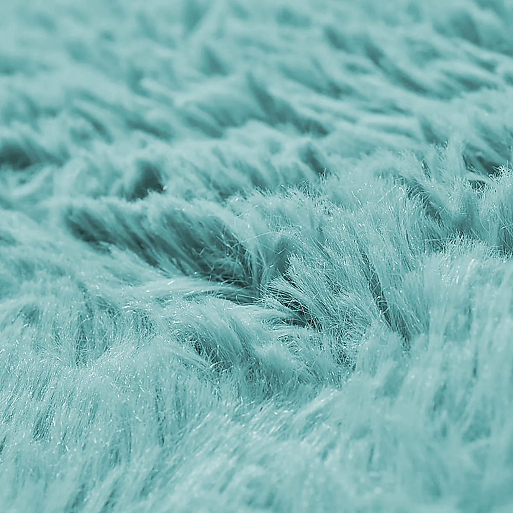 200x140cm Floor Rugs Large Shaggy Rug Area Carpet Bedroom Living Room Mat - Turquoise