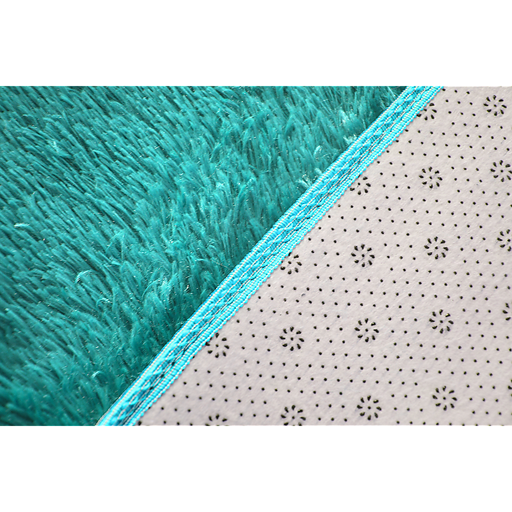200x140cm Floor Rugs Large Shaggy Rug Area Carpet Bedroom Living Room Mat - Turquoise