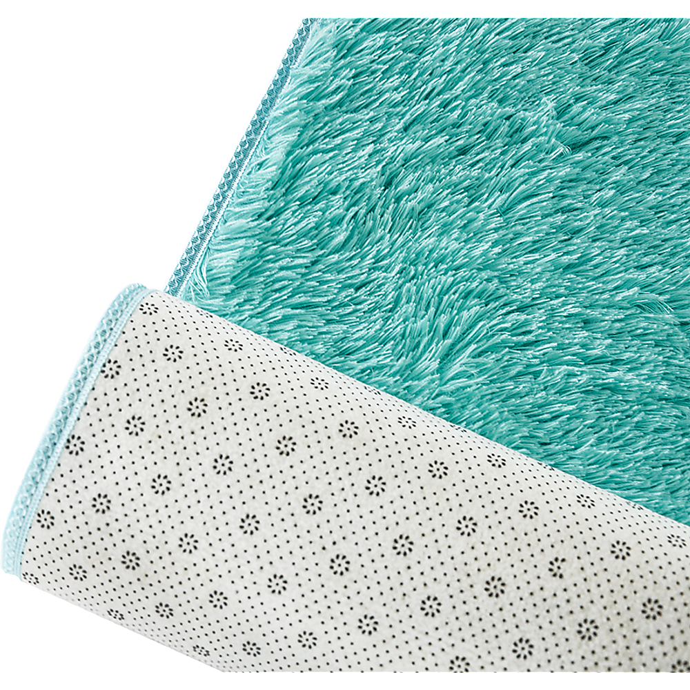 230x200cm Floor Rugs Large Shaggy Rug Area Carpet Bedroom Living Room Mat - Turquoise
