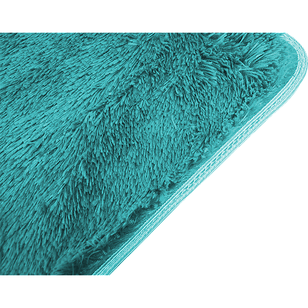 230x200cm Floor Rugs Large Shaggy Rug Area Carpet Bedroom Living Room Mat - Turquoise