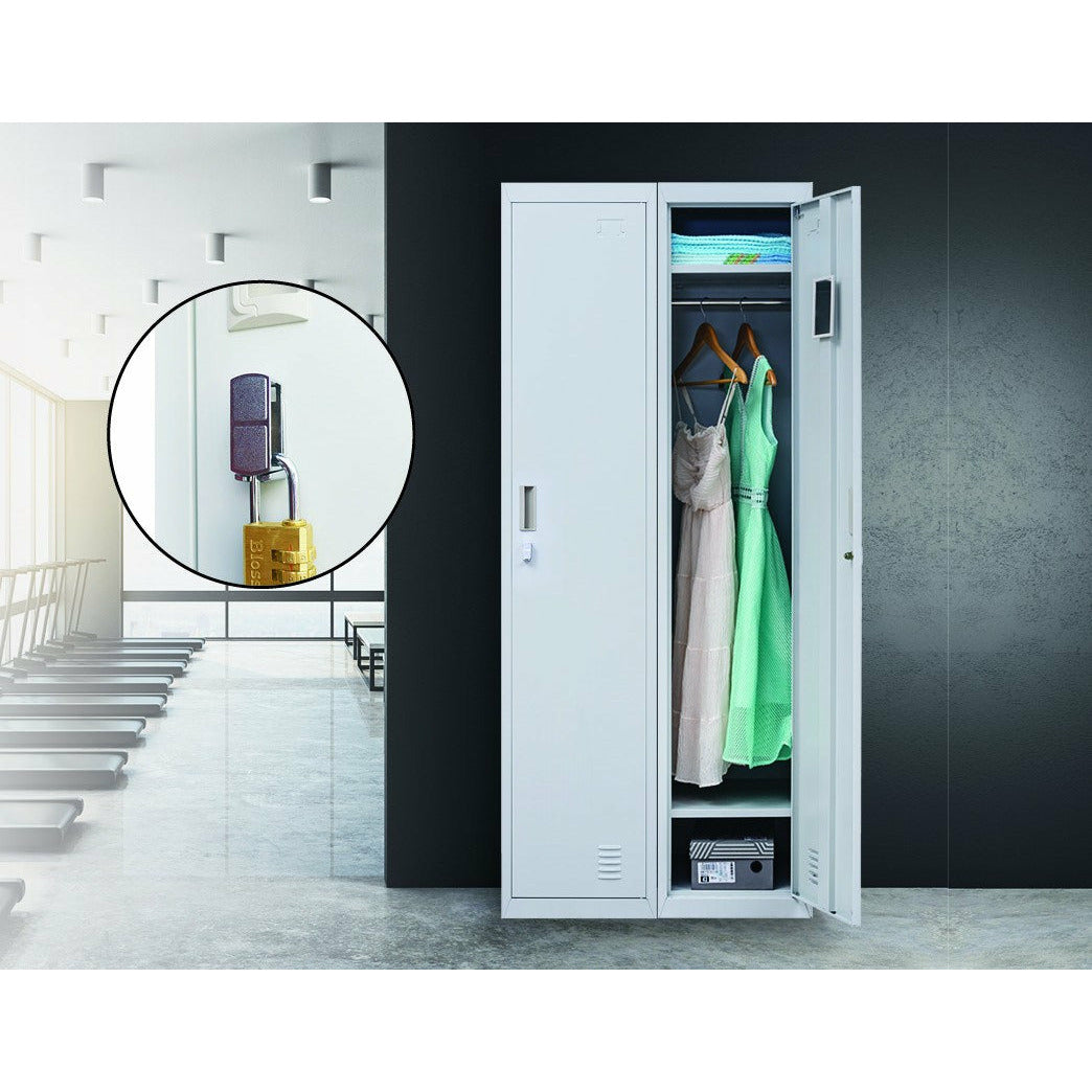 One-Door Office Gym Shed Clothing Locker Cabinet