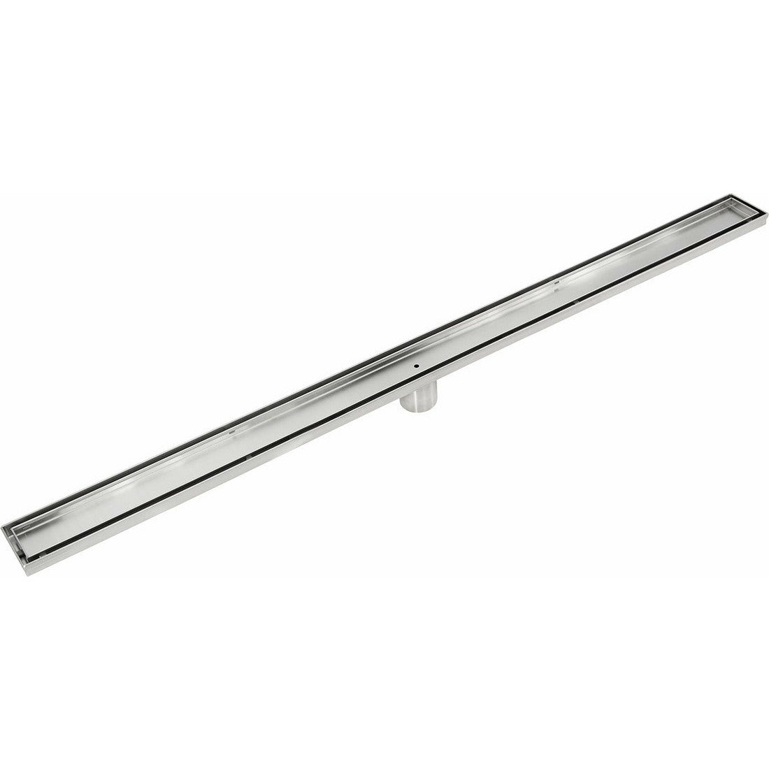 1000mm Tile Insert Bathroom Shower Stainless Steel Grate Drain w/Centre outlet Floor Waste