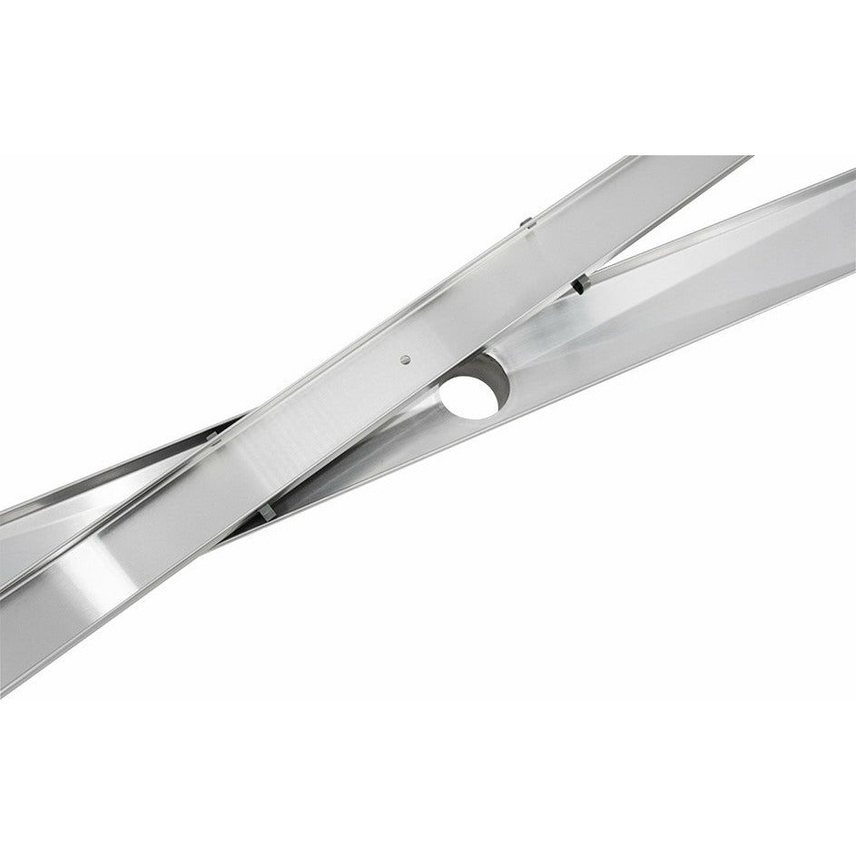 1200mm Tile Insert Bathroom Shower Stainless Steel Grate Drain w/Centre outlet Floor Waste