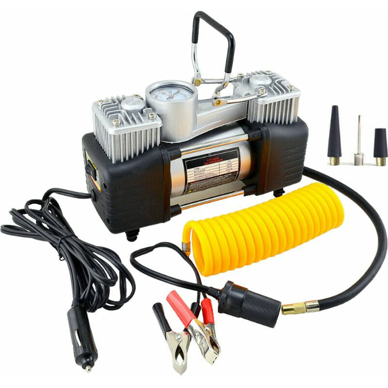 12V Car Air Compressor 4x4 Tyre Deflator 4wd Inflator Portable 85L/min
