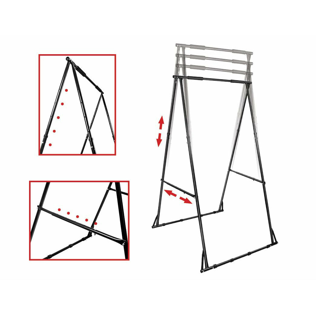 Pull-up Bar Free Standing Pull up Stand Sturdy Frame Indoor Pull Ups Machine