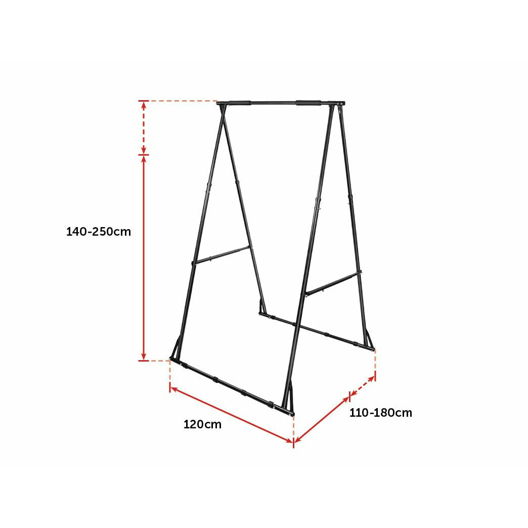 Pull-up Bar Free Standing Pull up Stand Sturdy Frame Indoor Pull Ups Machine