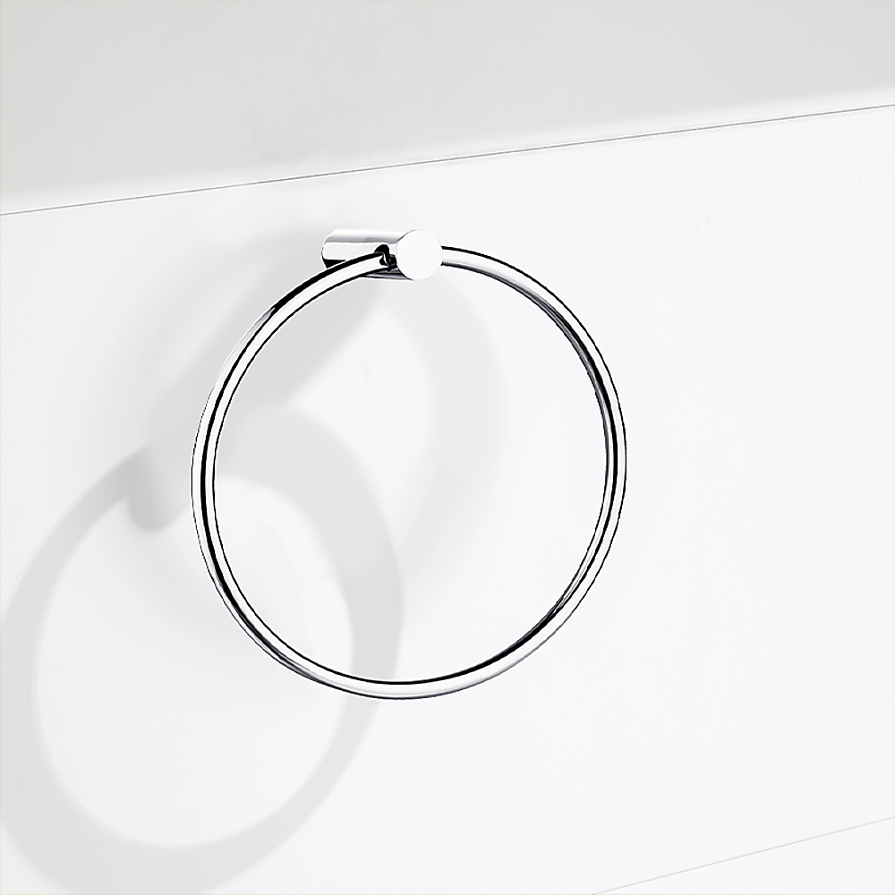 Towel Ring Rail Grade 304 Stainless Steel 18cm