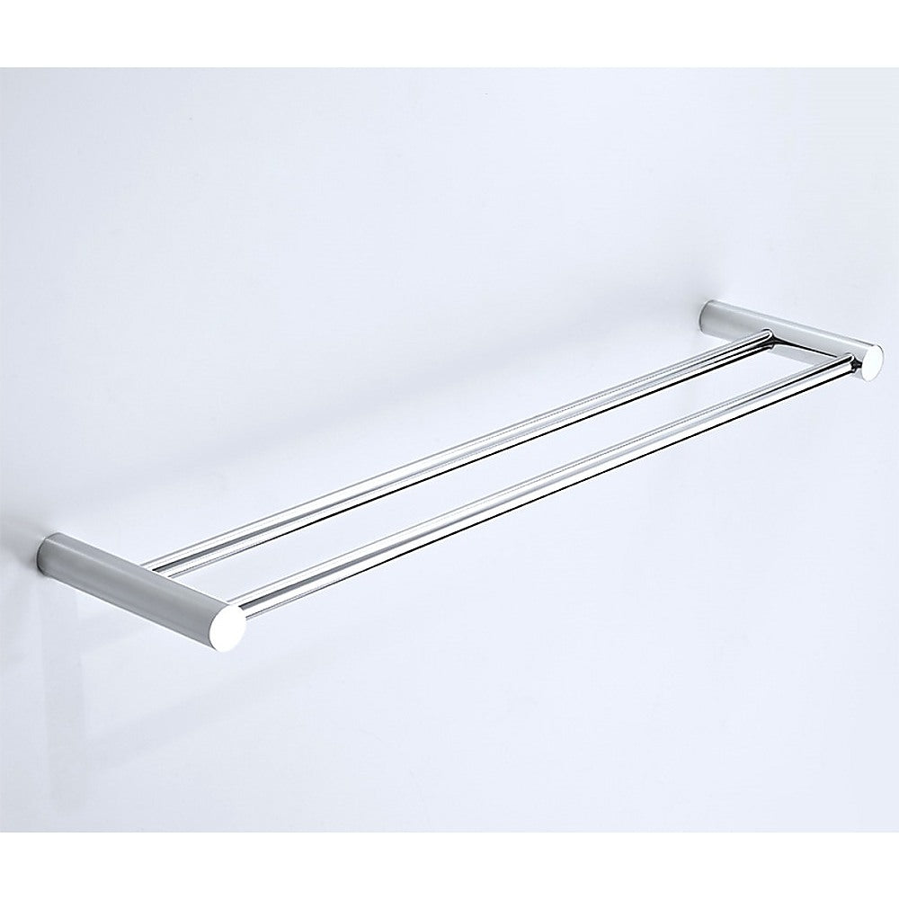 Double Towel Rail Grade 304 Stainless Steel 620mm