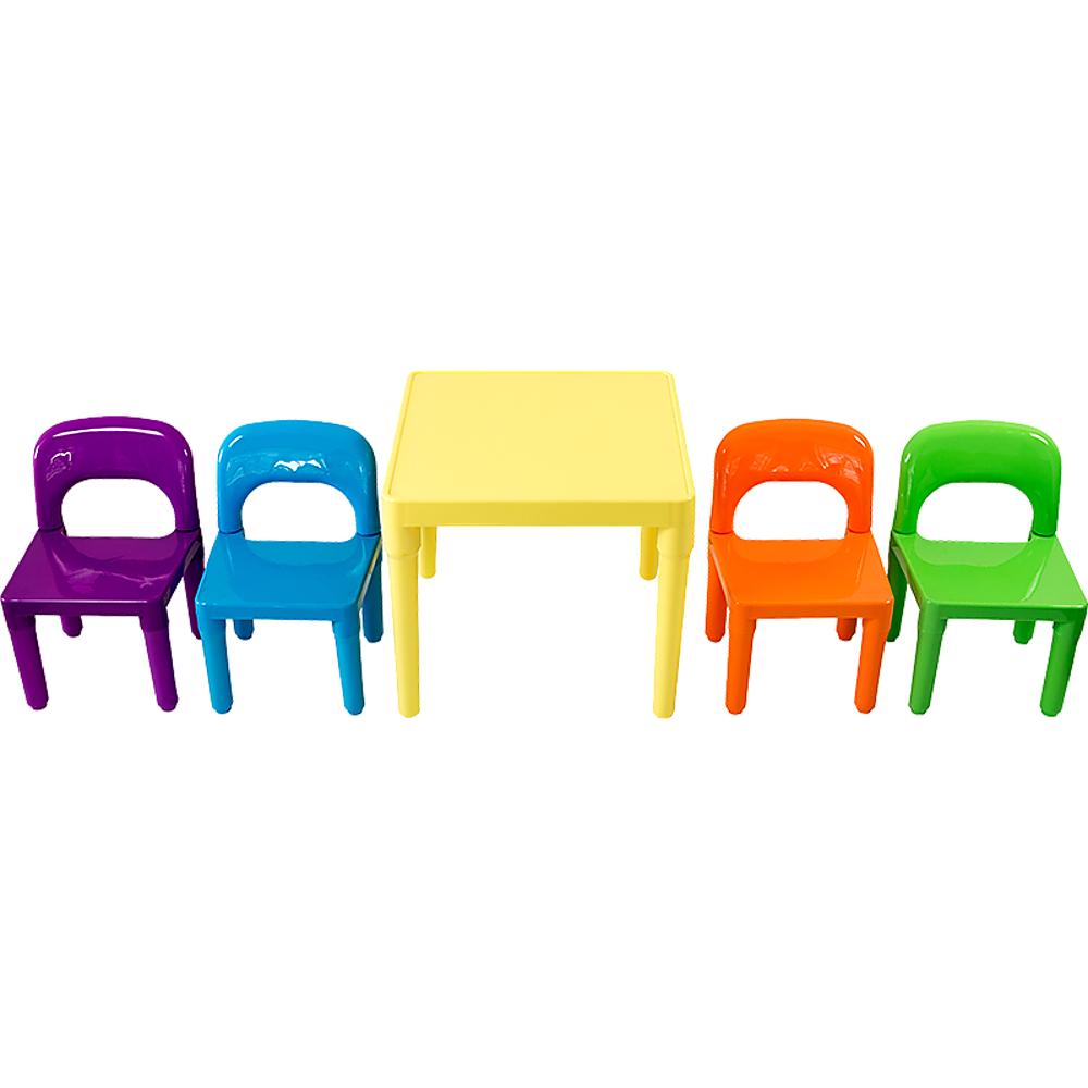 Kids Table and Chairs Play Set Toddler Child Toy Activity Furniture In-Outdoor