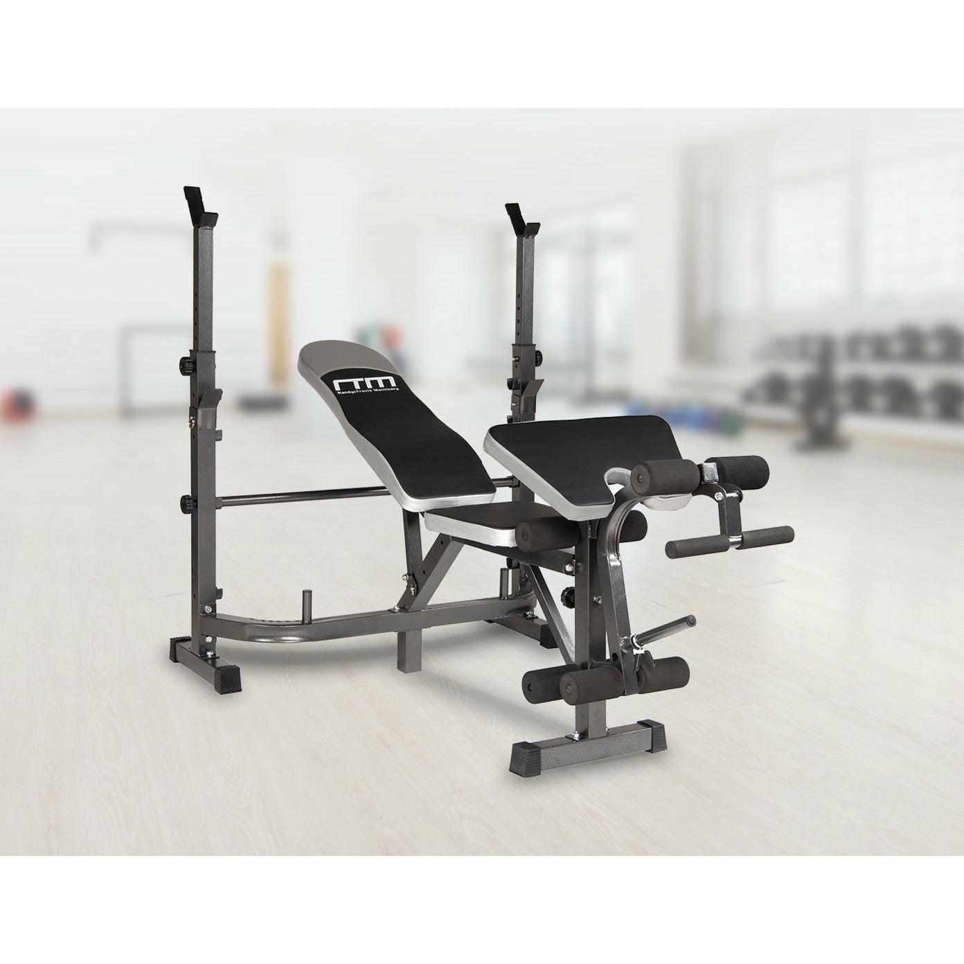 Multi Station Home Gym Weight Bench Press Leg Equipment Set Fitness Exercise