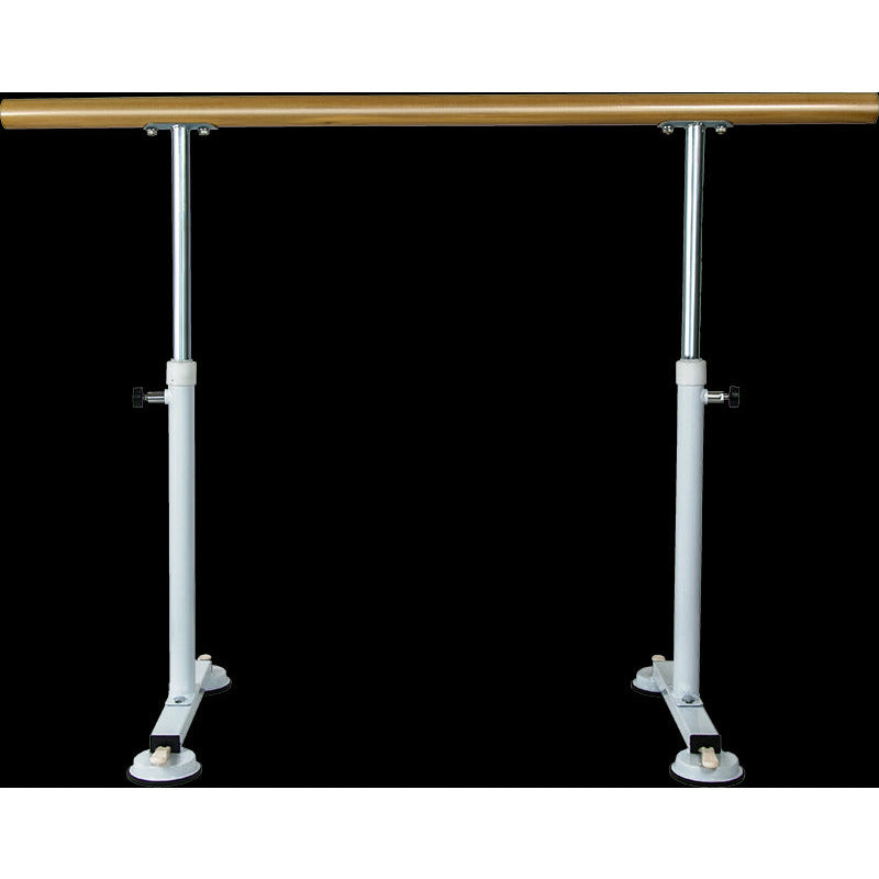 Wooden Portable Ballet Bar Stretch Barre Dance Bar 1.5M Freestanding Ballet Bar
