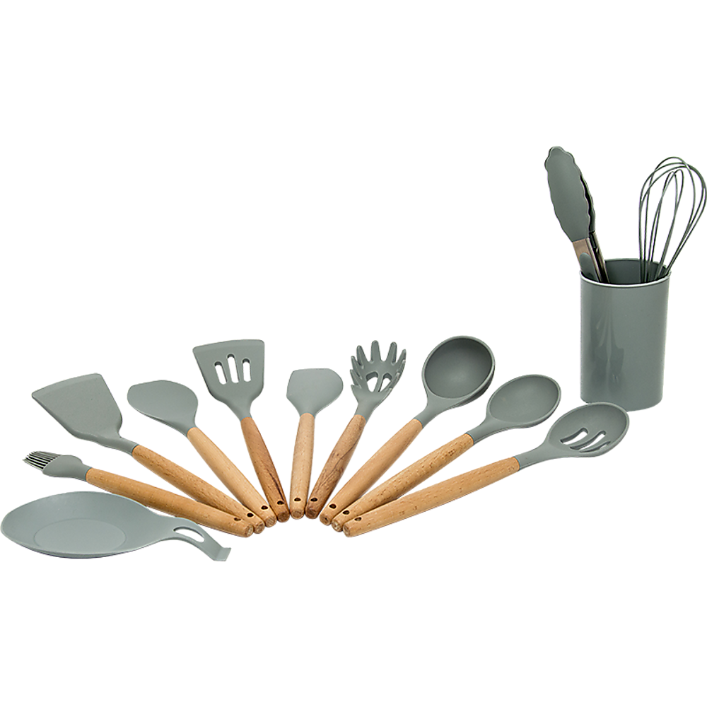 11x Kitchen Utensils for Cooking Baking Silicone Set