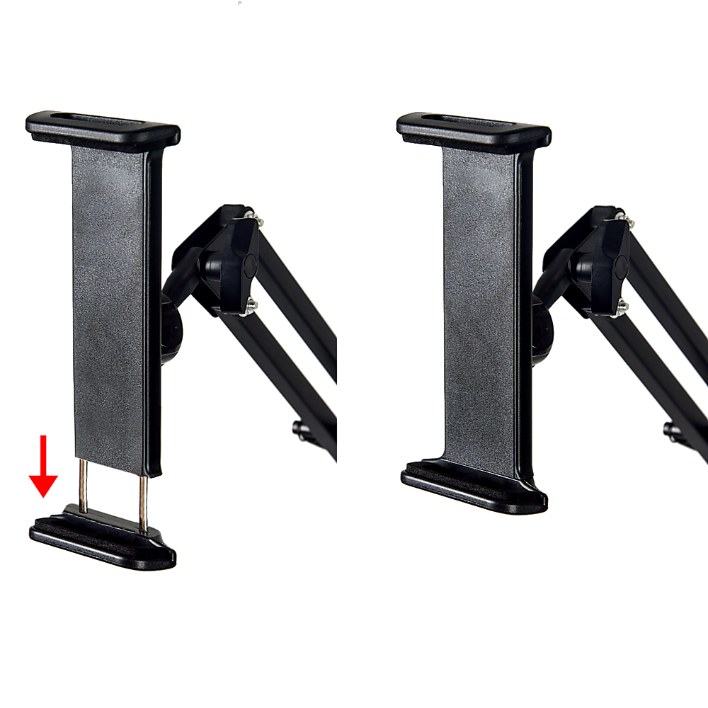 Hands Free Floor Stand Adjustable Bed Clip Holder For Tablet iPad iPhone Switch