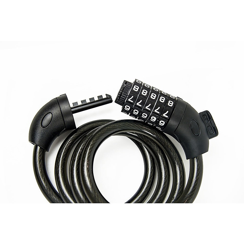 Security 4 Digit Combination Bike Cable Lock with Mounting Bracket