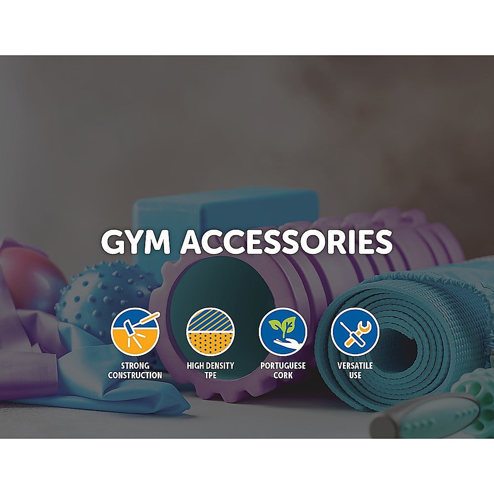 Natural Cork TPE Yoga Mat Sports Eco Friendly Exercise Fitness Gym Pilates