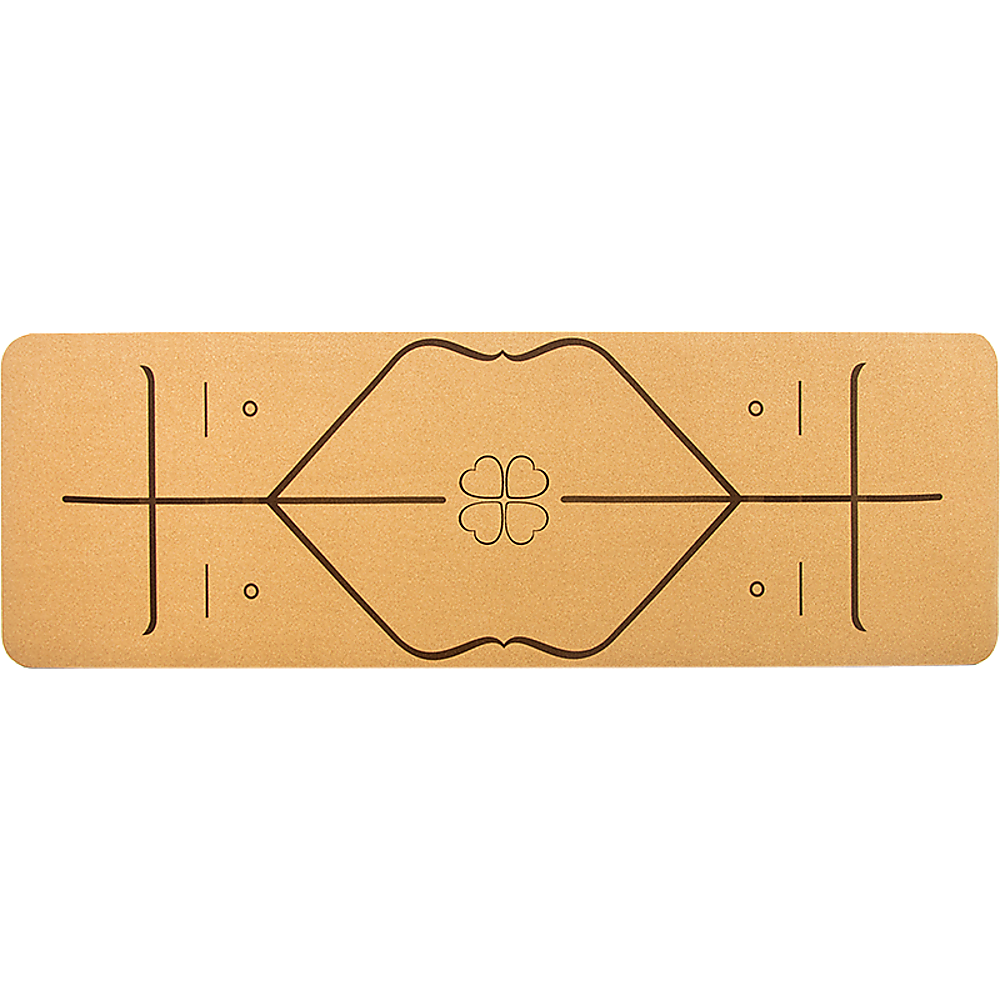 Natural Cork TPE Yoga Mat Sports Eco Friendly Exercise Fitness Gym Pilates