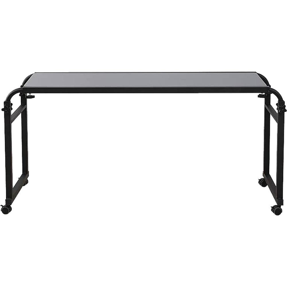 Overbed Table Work Laptop Desk with Wheels
